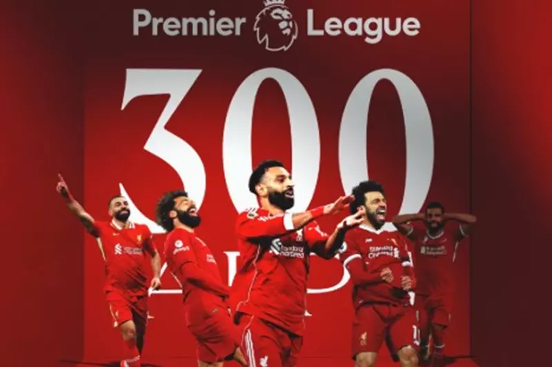 ظهور تاريخي.. ليفربول يحتفي بالمباراة الـ300 لمحمد صلاح